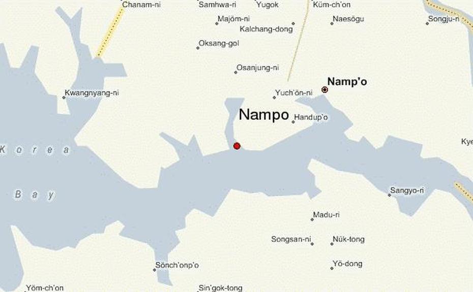 Nampo Location Guide, Nampo, North Korea, North Korea Ghost Cities, North Korea Factories