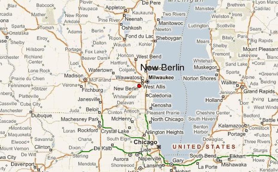 New Berlin Location Guide, New Berlin, United States, Basic United States, United States Showing States