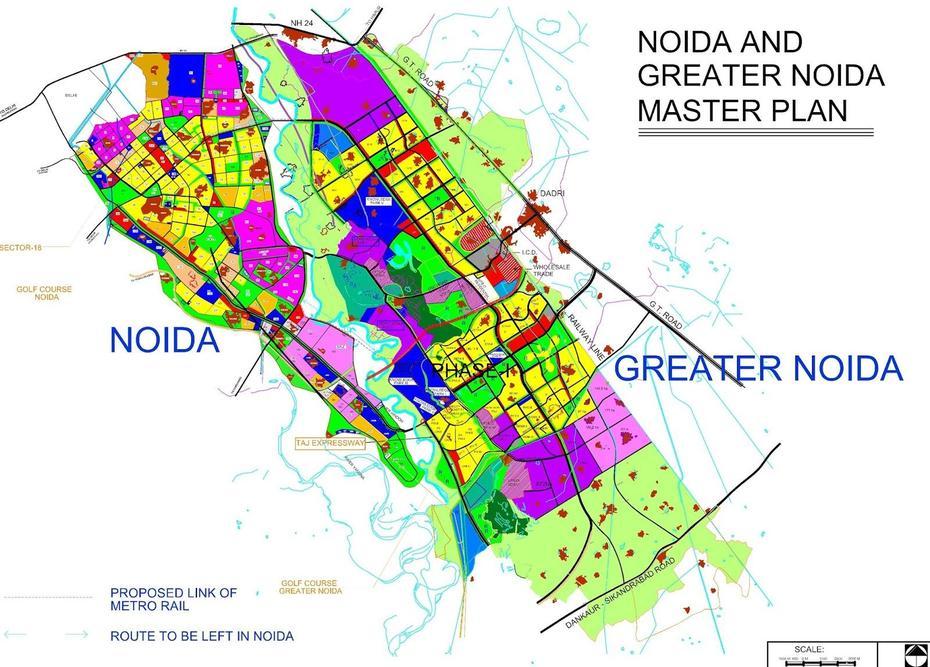 Noida And Greater Noida Master Plan ~ Greater Noida Industry, Noida, India, Of Noida, Greater Noida