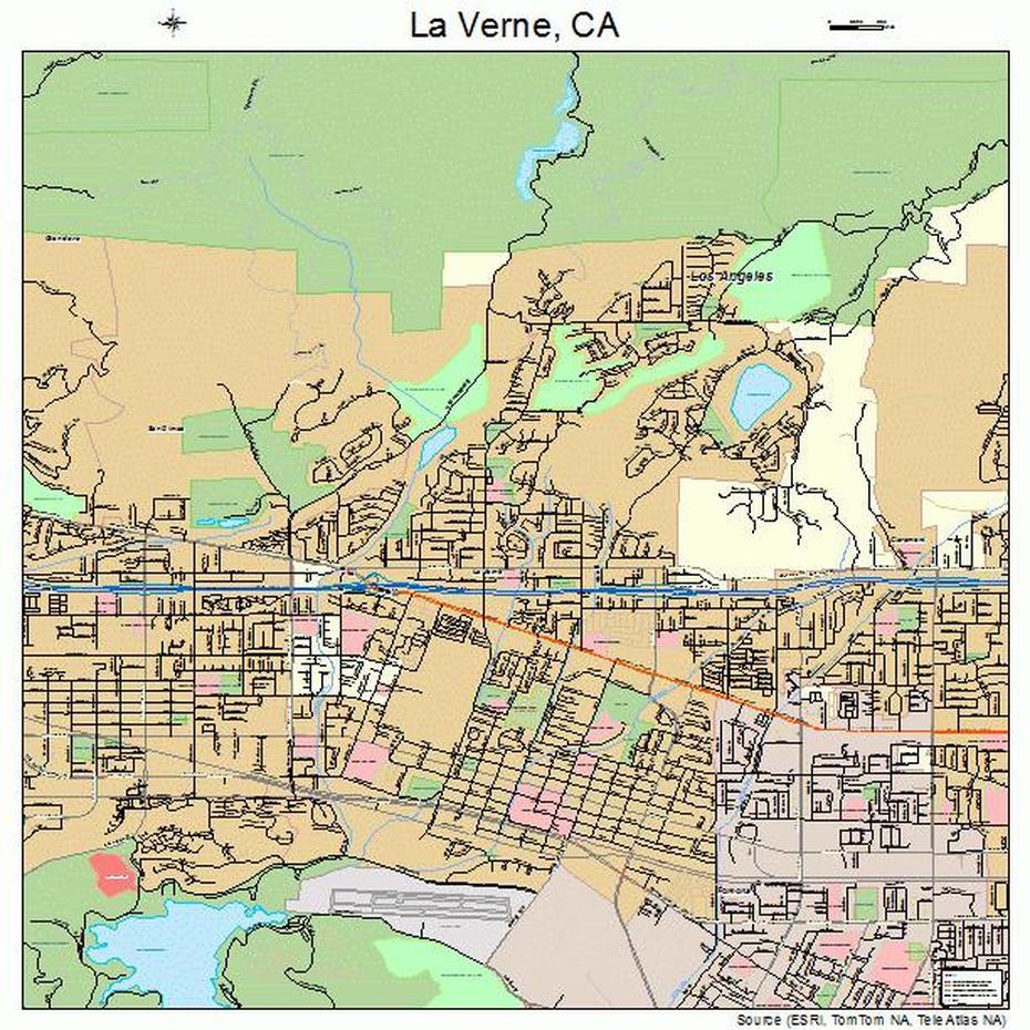 Old Town La Verne, University Of La Verne, Street , La Verne, United States