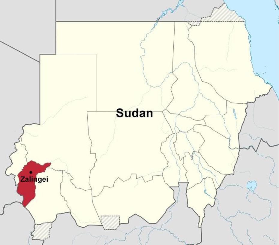 Sudan Flag, Sudan Location, Lirs, Zalingei, Sudan