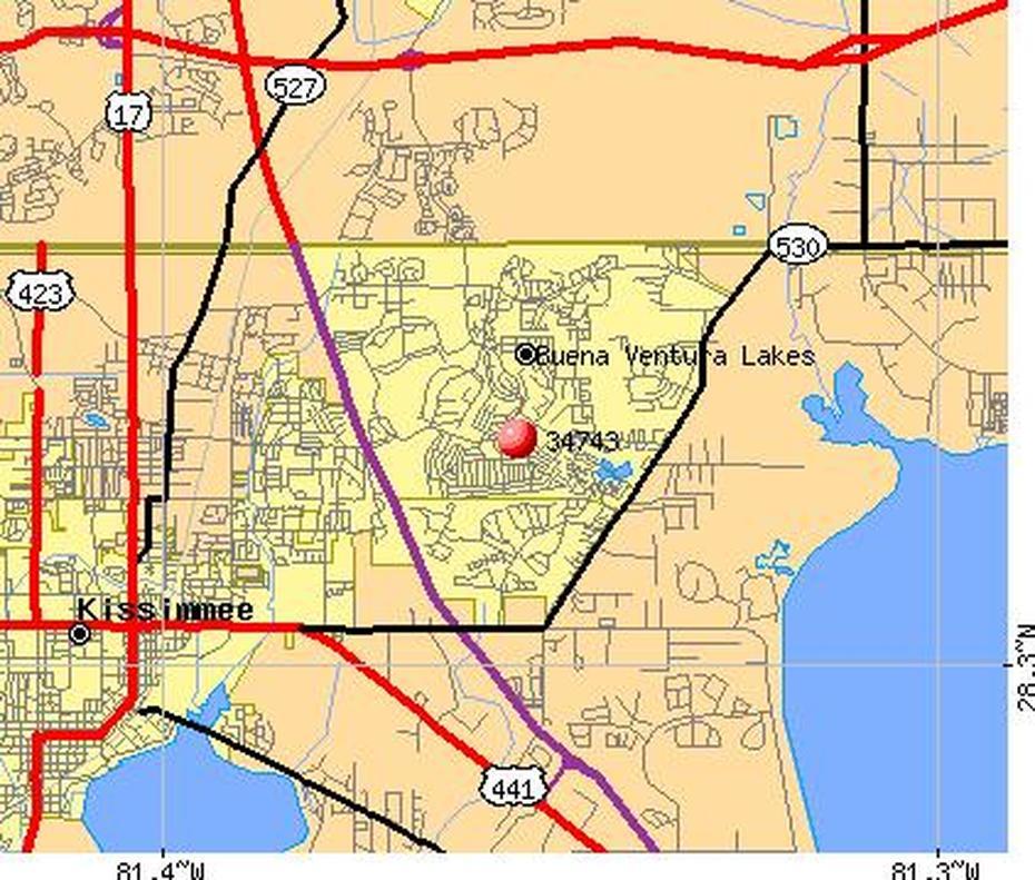 34743 Zip Code (Buenaventura Lakes, Florida) Profile – Homes …, Buenaventura Lakes, United States, Us  With Lakes, All United States  With Rivers