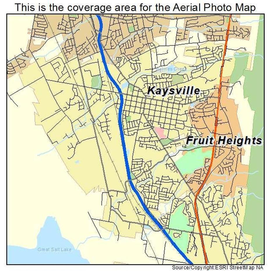 Aerial Photography Map Of Kaysville, Ut Utah, Kaysville, United States, Kaysville Utah, Kaysville Ut