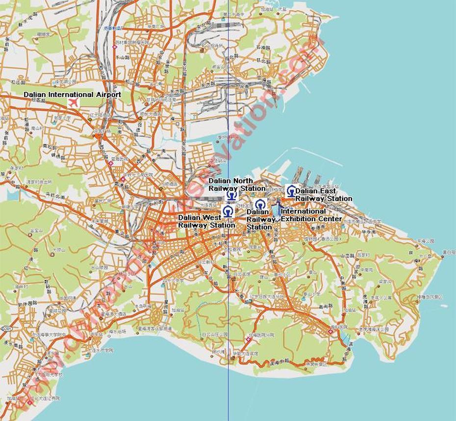 Dalian Map City Of China | Map Of China City Physical Province Regional, Dalian, China, Dalian Metro, Liaoning China