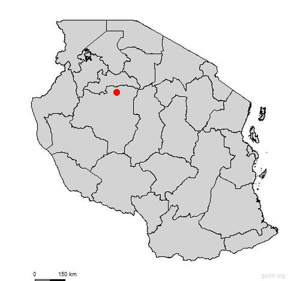 Gadm, Nzega, Tanzania, Kilimanjaro Tanzania, Tanzania  With Regions