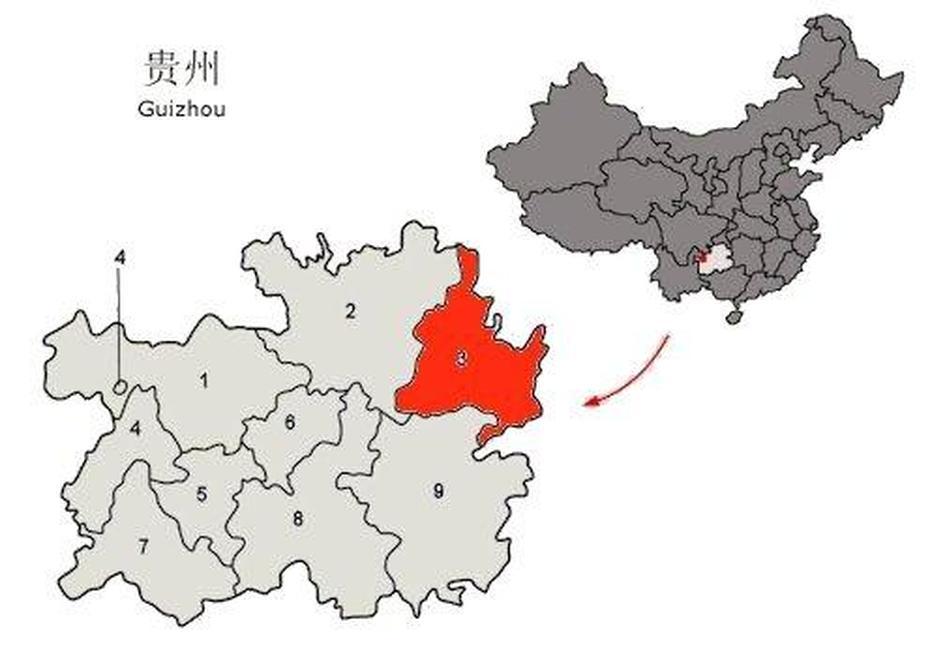 Guiyang China, Gansu China, Million Population, Tongren, China