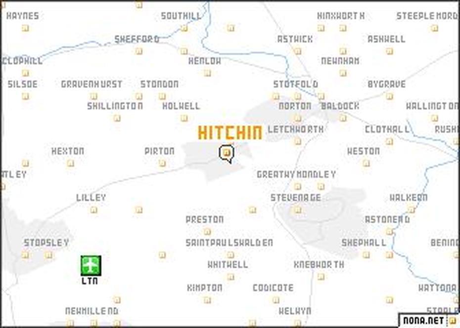 Hitchin (United Kingdom) Map – Nona, Hitchin, United Kingdom, Hitchin Uk, Hitchin Market