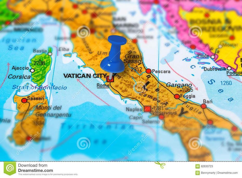 Mapa De Italia De La Ciudad Del Vaticano Imagen De Archivo – Imagen De …, Iglesias, Italy, Iglesia Catolica, Venice Italy Churches