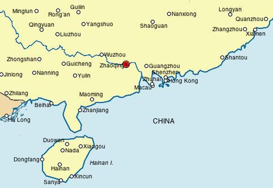 Maps Of Zhaoqing, Zhaoqiao, China, Dongying  Shandong, Lian Yu