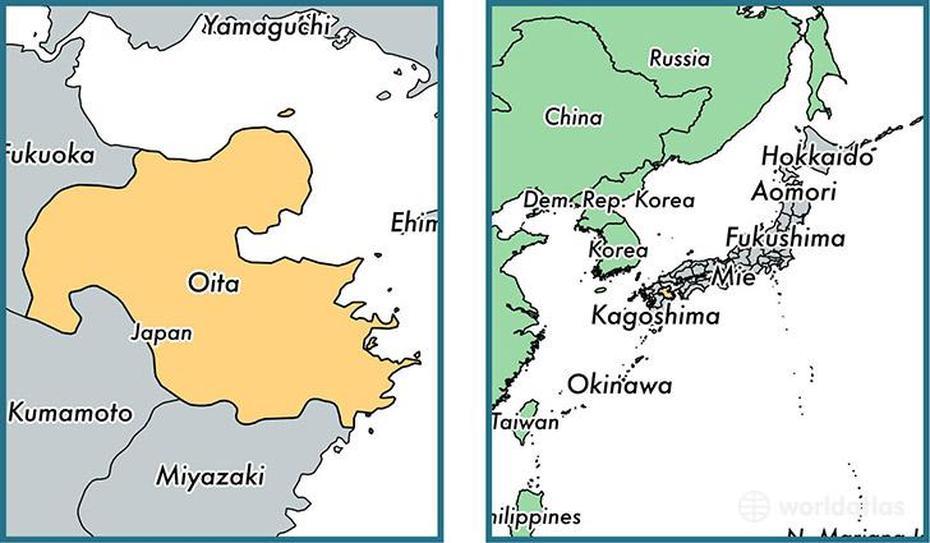 Oita Prefecture, Japan / Map Of Oita, Jp / Where Is Oita Prefecture …, Ōita, Japan, Fukui, Kitakyushu Japan