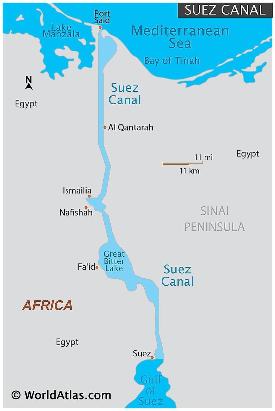 Port Suez, Egypt Political, Worldatlas, Suez, Egypt