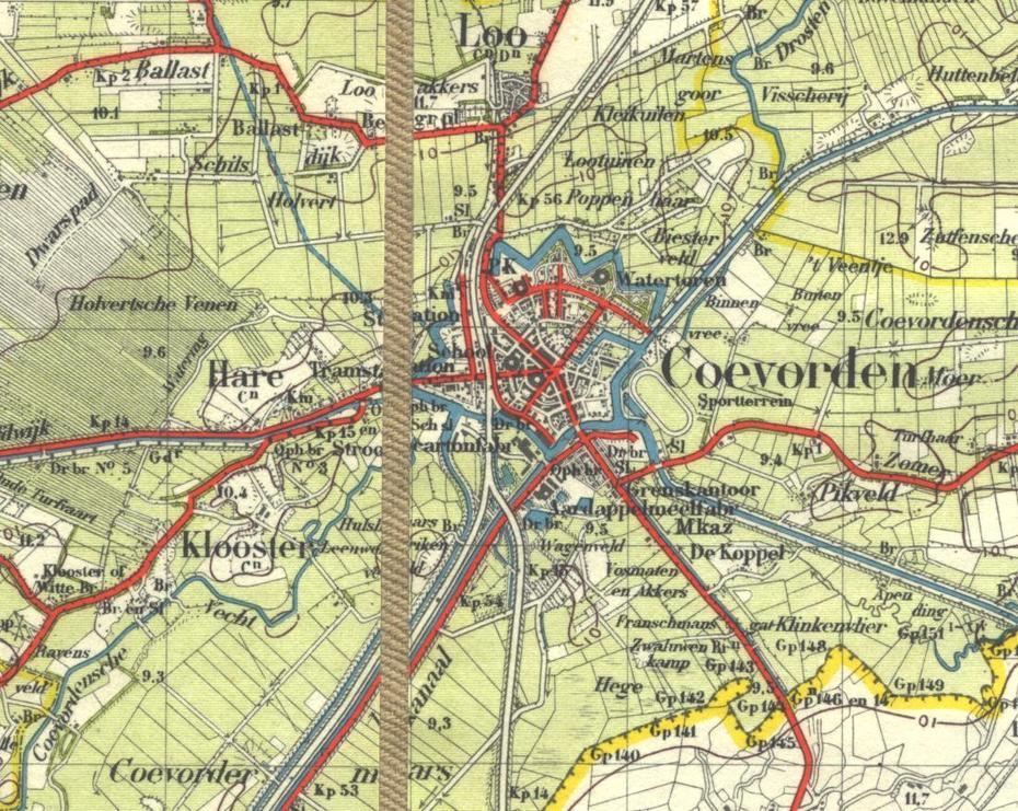 1925-1940, Coevorden, Netherlands, Gemeente Coevorden, Kasteel Coevorden