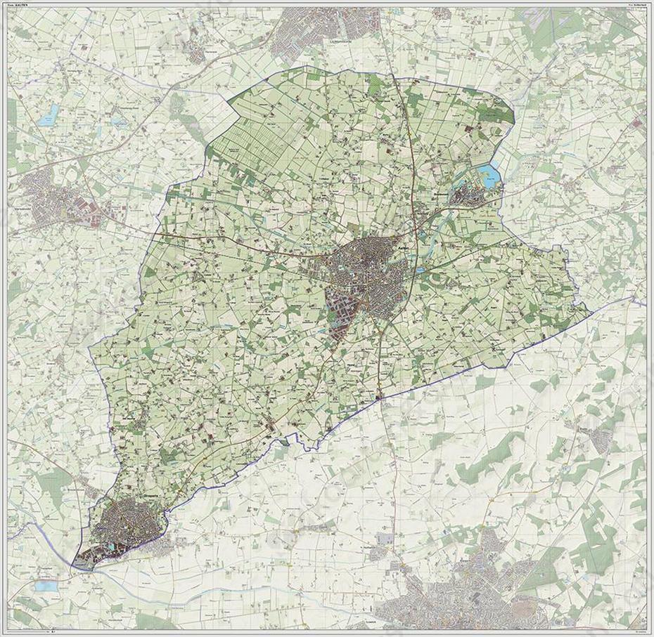 Aalten | Kaarten En Atlassen.Nl, Aalten, Netherlands, Aalten Kaart, Angus Young Aalten