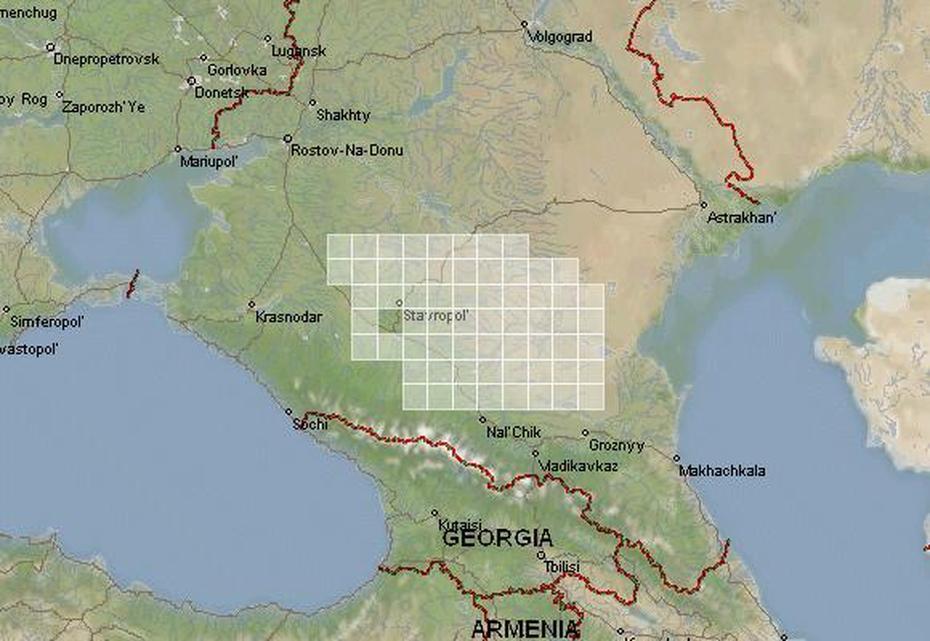 Download Stavropol Krai Topographic Maps – Mapstor, Stavropol, Russia, Privolnoye Russia, Russia  Outline