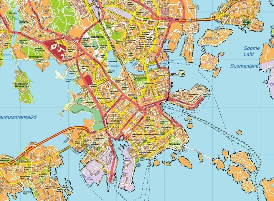 Find And Enjoy Our Helsinki Kartta | Thewallmaps, Helsinki, Finland, Helsinki Europe, Helsinki World
