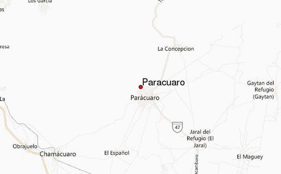 Guia Urbano De Paracuaro, Paracuaro, Mexico, Paracuaro Gto, Michoacan  De Ocampo