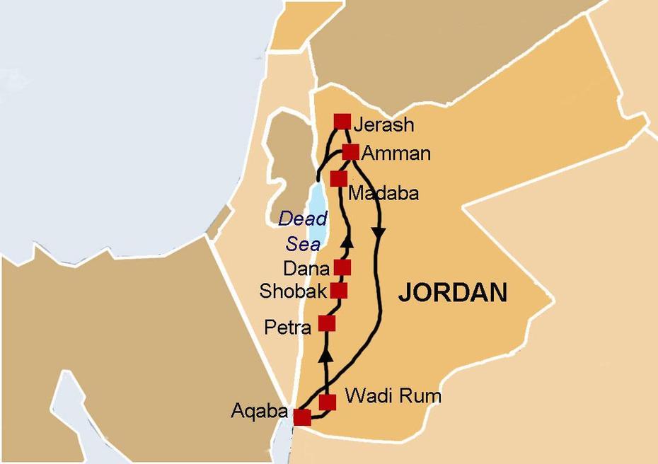 Jordan Tour – The Kingdom Of Jordan – 8 Days – Feb21 – Byroads, Dayr Abū Sa‘Īd, Jordan, Dayr Abū Sa‘Īd, Jordan