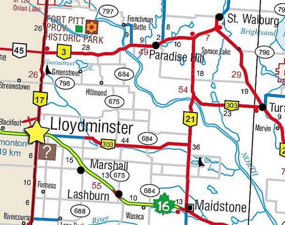 Lloydminster Map – Canada, Lloydminster, Canada, Lloydminster Saskatchewan, Lloydminster Sk