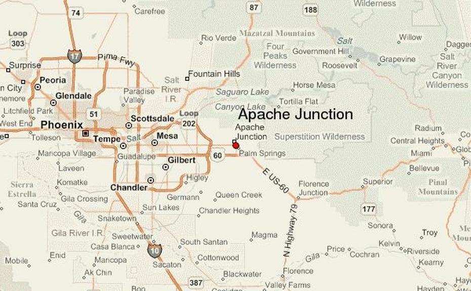 Map Of Arizona Apache Junction  Map Of Spain Andalucia, Apache Junction, United States, Apache Junction Crime, Apache Junction Road