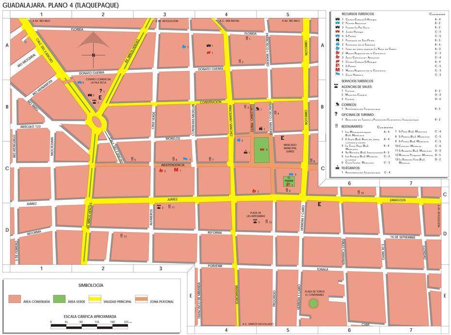 Mapa De Tlaquepaque – Tamano Completo | Gifex, Tlaquepaque, Mexico, Tlaquepaque Guadalajara, Tlaquepaque Sedona