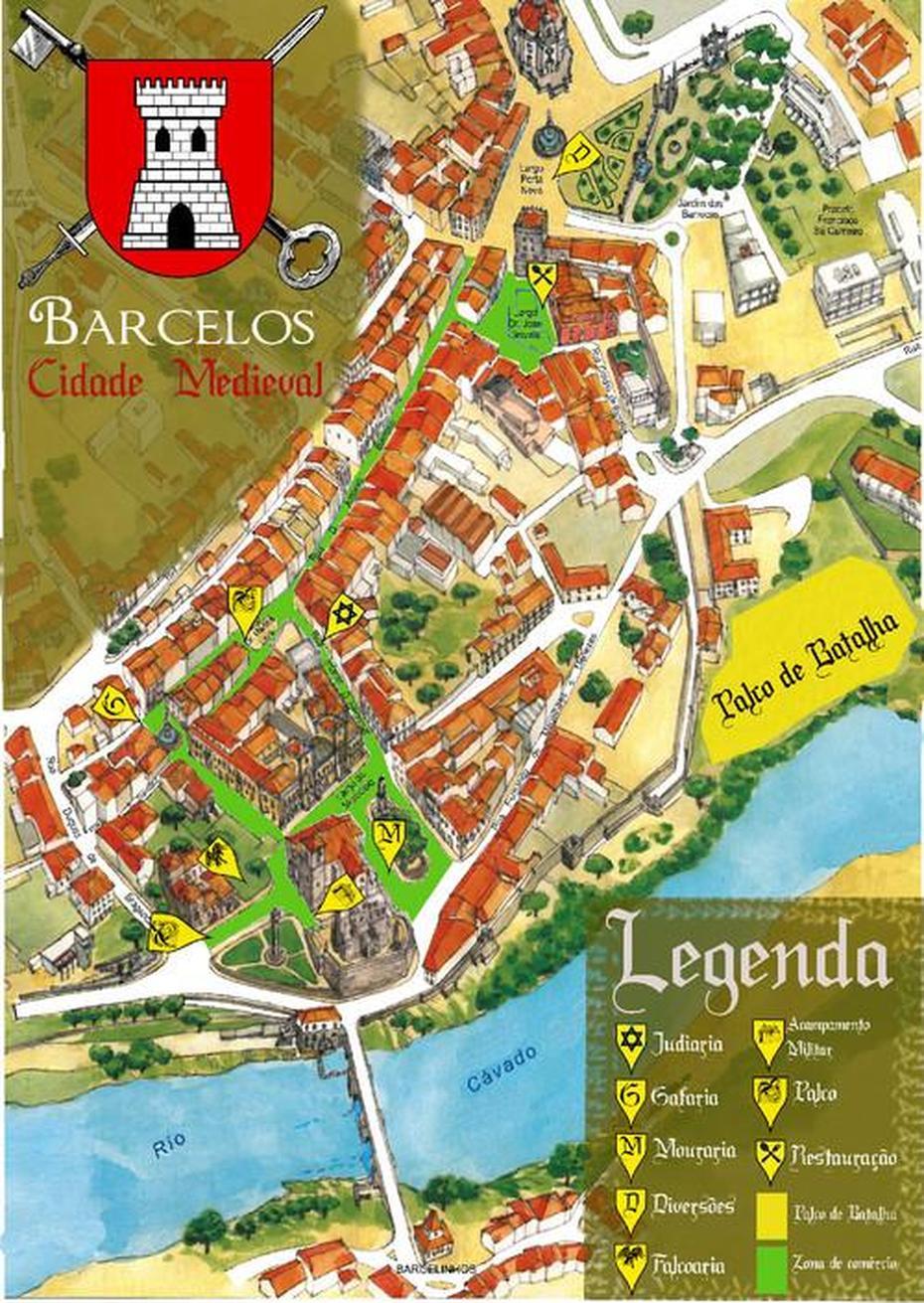 Municipio De Barcelos Apresenta Programa Barcelos Cidade Medieval 2014 …, Barcelos, Brazil, Mariana Barcelos, A Concelho Barcelos