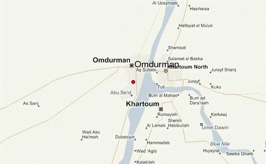 Omdurman Location Guide, Omdurman, Sudan, Sudan War 1898, Anglo-Egyptian Sudan