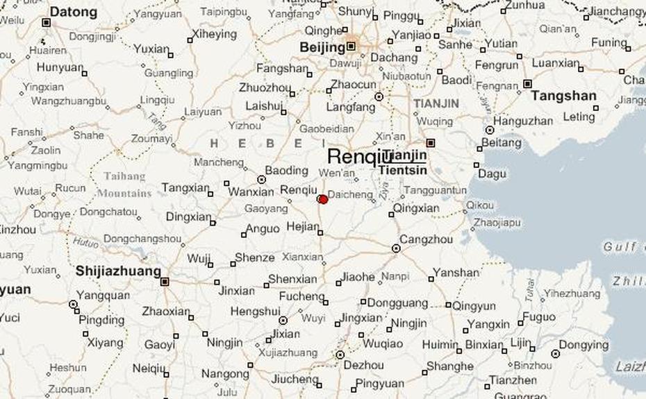 Renqiu Location Guide, Renqiu, China, China  With Flag, Of China With Cities