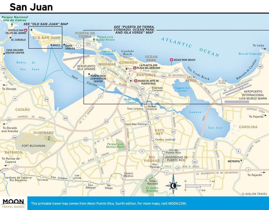 San Juan Puerto Rico Street Map – Cherry Hill Map, San Juan, Puerto Rico, Puerto Rico Hotels, Condado San Juan Puerto Rico