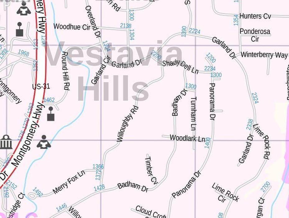 Vestavia Hills Map, Alabama, Vestavia Hills, United States, Pell City  Al, Vestavia Hills Alabama