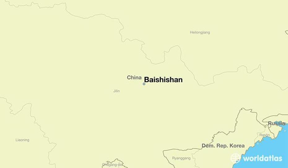 Where Is Baishishan, China? / Baishishan, Jilin Map – Worldatlas, Baishi Airikecun, China, South China, China  Graphic