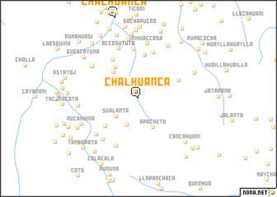 Chalhuanca (Peru) Map – Nona, Chalhuanca, Peru, Lima, Peru World