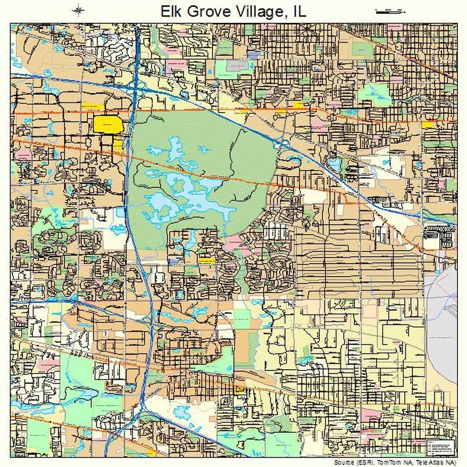 Elk Grove Il, Elk Grove Village Illinois, Street , Elk Grove Village, United States