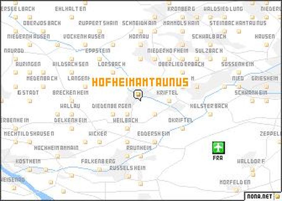 Hofheim Am Taunus (Germany) Map – Nona, Hofheim, Germany, Stuttgart Germany, Amberg Germany