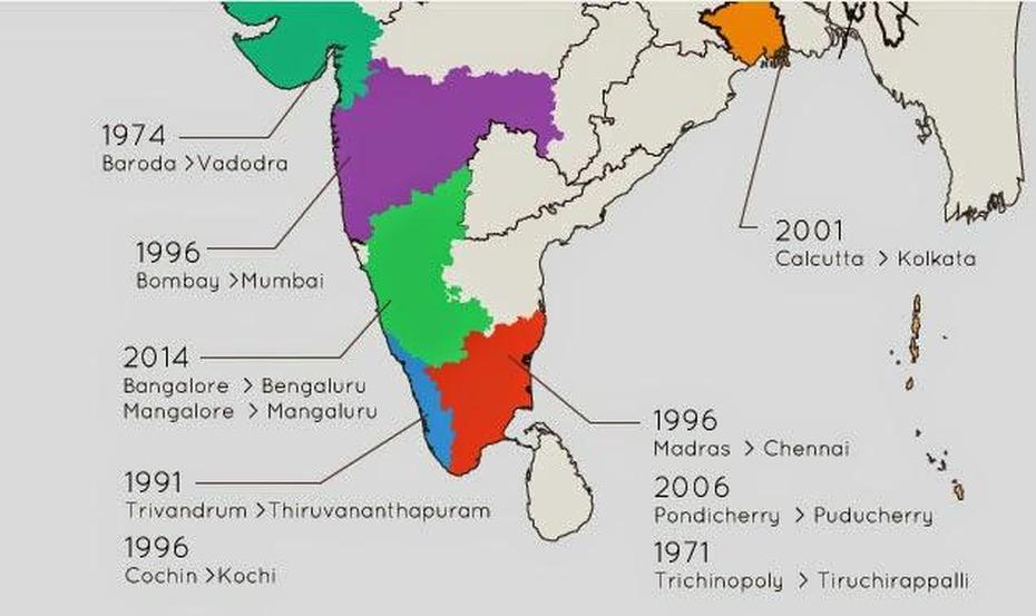Important Details You Should Know About Recent Name Changes Of Indian …, Trichinopoly, India, Medieval Period  History, Tamil Nadu South India