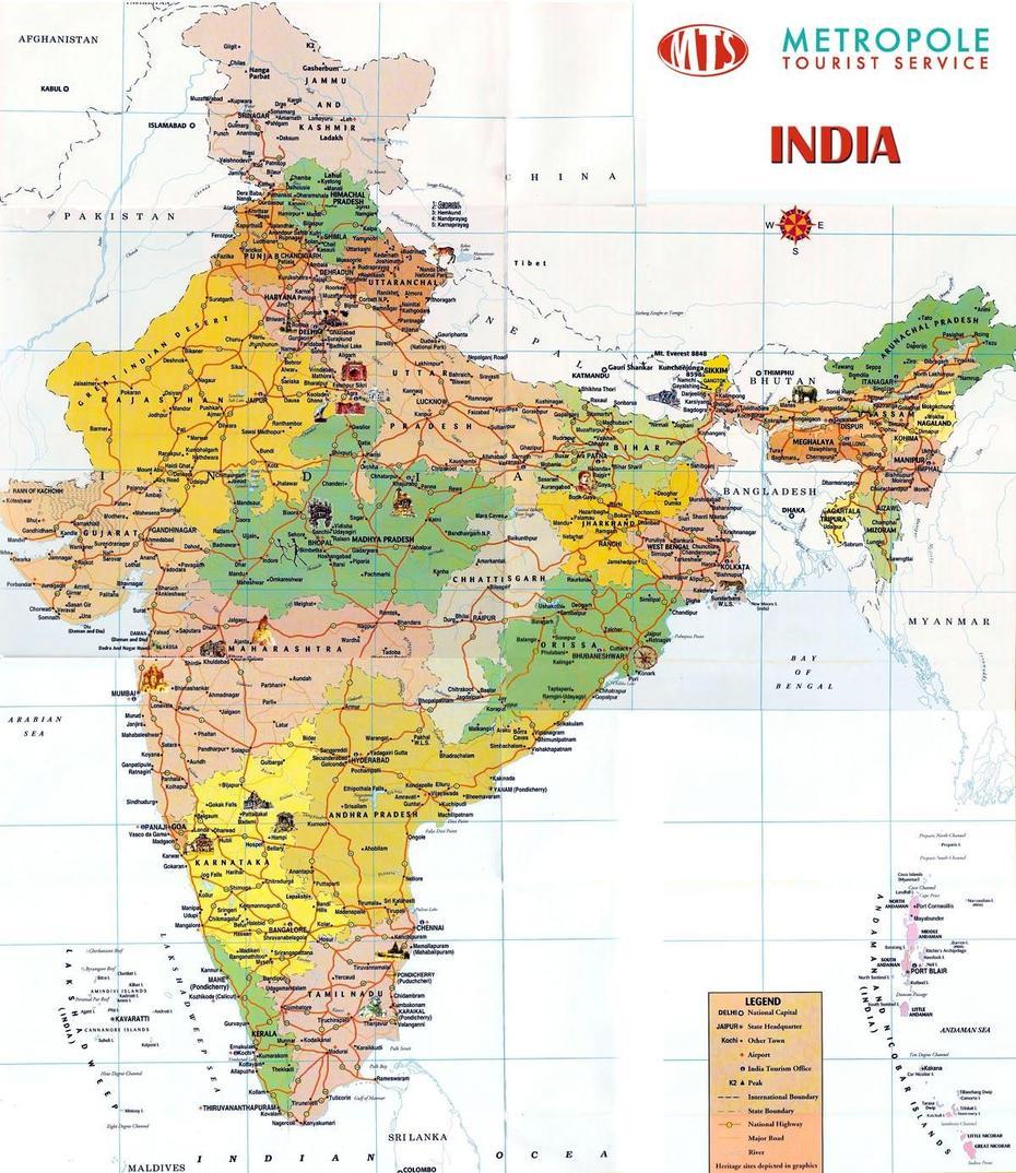 India Maps | Printable Maps Of India For Download, Ārda, India, Full  Of Arda, Arda  Lotr