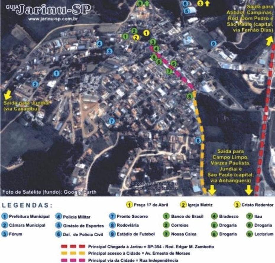 Jarinu-Sp – Mapas E Rotas Para Chegar Em Jarinu – Sp, Jarinu, Brazil, Dana  Pe, Jabiru  Mycteria