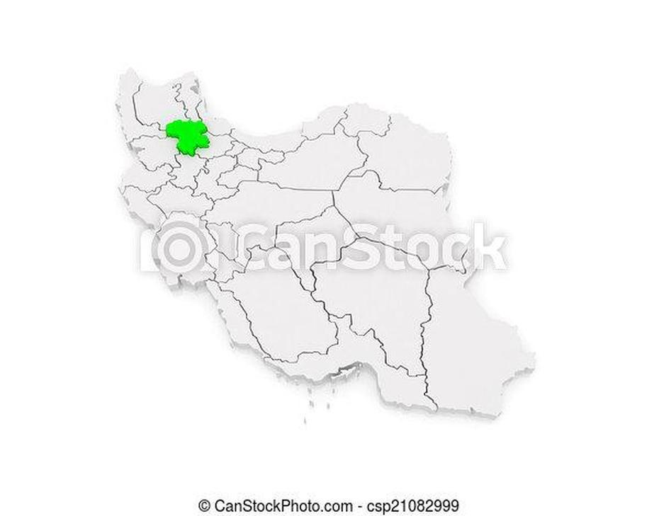 Map Of Zanjan. Iran. 3D., Zanjān, Iran, Persian  Castle, Iran Tourism