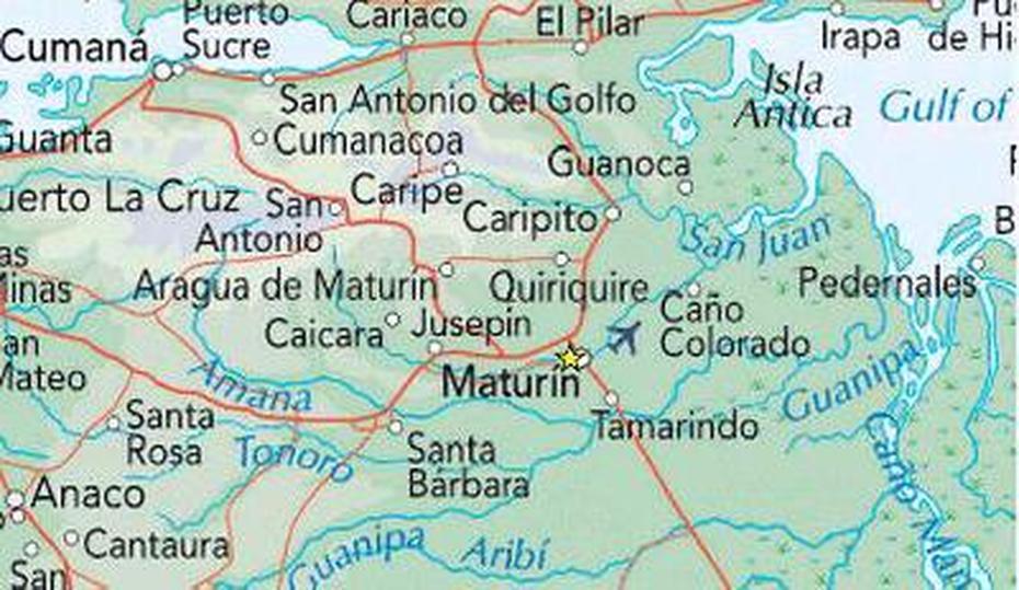 Where Is  Maturin, Venezuela Airport, , Maturín, Venezuela