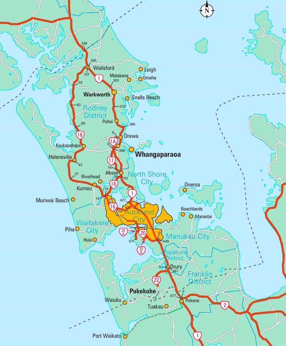 New Zealand Rivers, Auckland Location, Auckland Area, Auckland, New Zealand