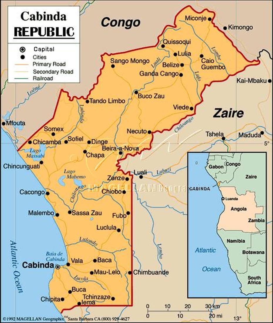 The Oil Drum | Cabinda: Prospects For An Oil Insurgency In The Angolan …, Cabinda, Angola, Cabinda On, Angola Regions