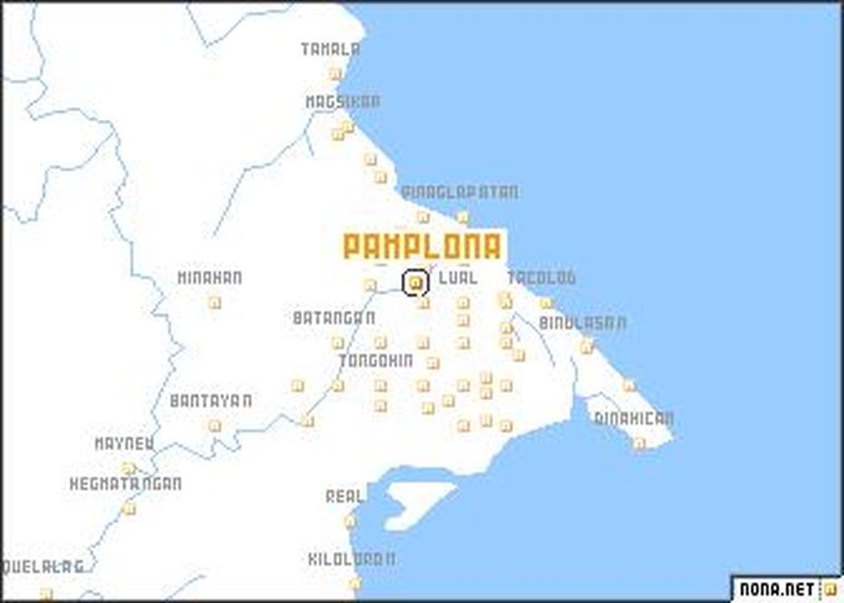 Pamplona (Philippines) Map – Nona, Pamplona, Philippines, Pamplona, Pamplona Spain