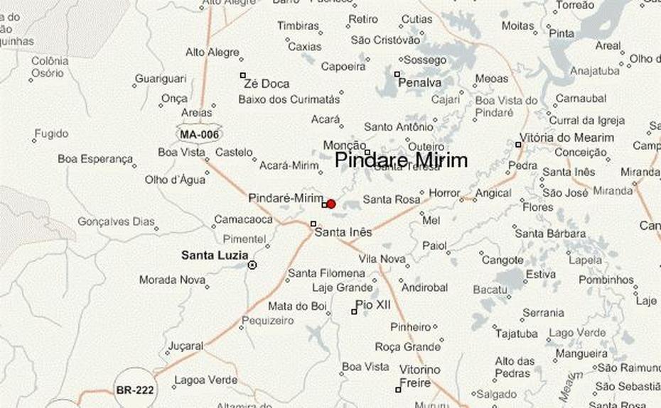 Pindare Mirim Location Guide, Pindaré-Mirim, Brazil, Brazil  Printable, Simple Brazil