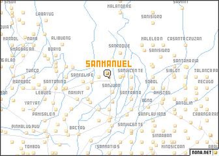 San Manuel (Philippines) Map – Nona, San Manuel, Philippines, San Manuel Isabela, San Manuel Tarlac