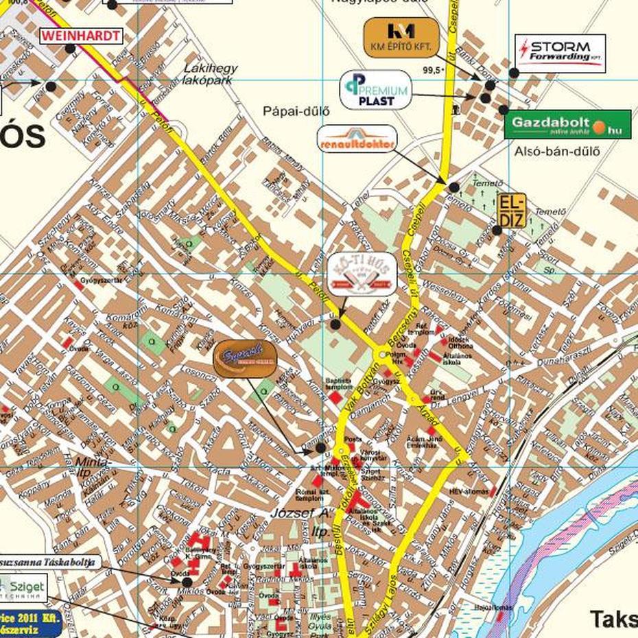 Szigetszentmiklos, Halasztelek, Tokol, Szigethalom  Magyar Terkephaz Kft., Szigetszentmiklós, Hungary, Szigetszentmiklós, Hungary