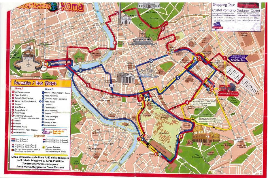 Tourist Map | Rome Tourist, Rome City Map, Rome Italy Attractions, Rome, Italy, Rome Italy Train, Rome Street  Printable