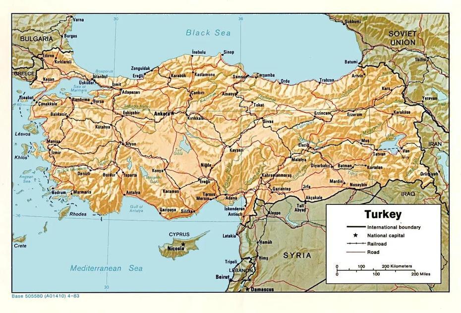 Turkey – Maps, Besni, Turkey, Besni, Turkey