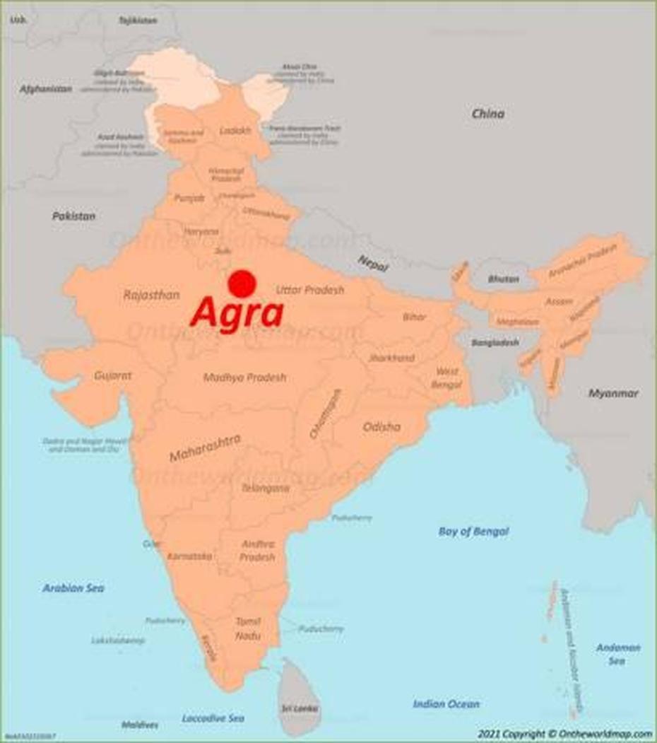 Ajmer City, Taj Mahal India Location, India, Āgra, India