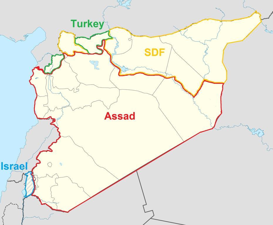 [Discussion] Post-Isis Syria Map : Syriancivilwar, Inkhil, Syria, Iraq And Syria, Of Syria Area