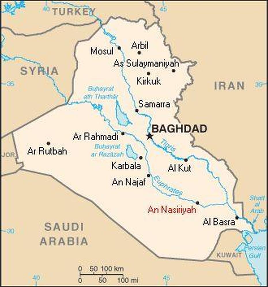 Karbala Iraq, Military Bases Iraq, Baghdad, An Nāşirīyah, Iraq