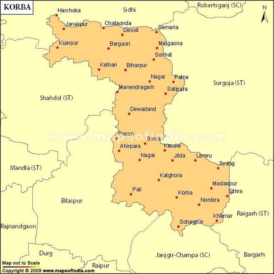 Korba Parliamentary Constituency Map, Election Results And Winning Mp, Korba, India, Chhattisgarh, Korba Chhattisgarh